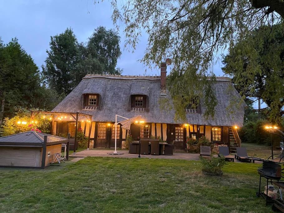 Chaumiere Familiale Weekend & Vacances Paisible Saint-Philbert-sur-Risle Extérieur photo